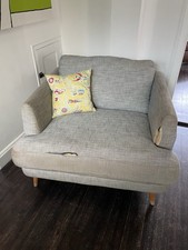 Barker and Stonehouse Love Seat / Snuggler Chair - Project