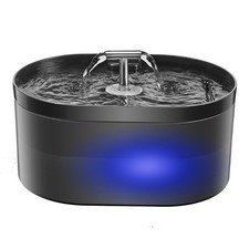 Automatic Pet Water Dispenser 2.2L T Shape Spout Quiet Pumps Cats Water Fountain