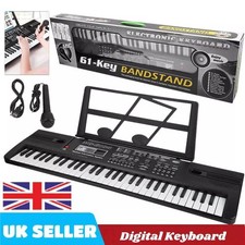 88 Key Electronic Keyboard Piano Full Size Electric Digital Piano w/ Microphone