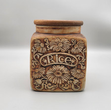 Storage Jar - Quantock Pottery - RIce - 20cm Tall