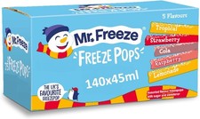 Mr Freeze Ice Pops - 140 x 45ml