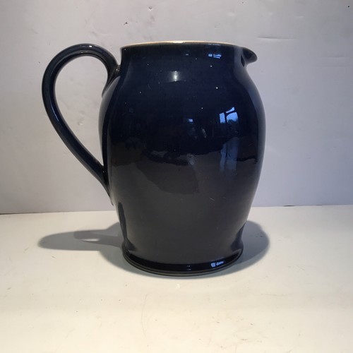 Denby cottage blue jug - cottage,