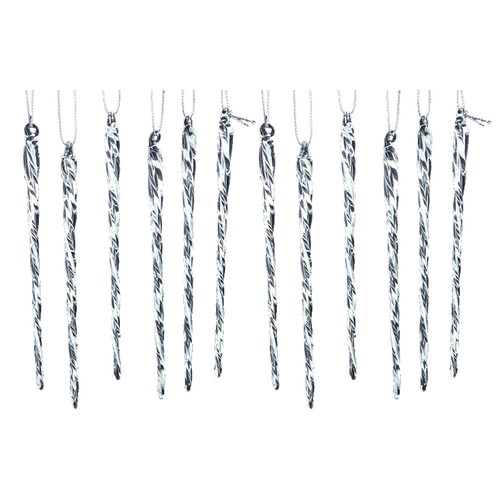 Clear transparent twisted - clear,