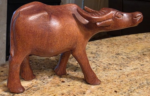 Vintage hand carved wooden - hand,