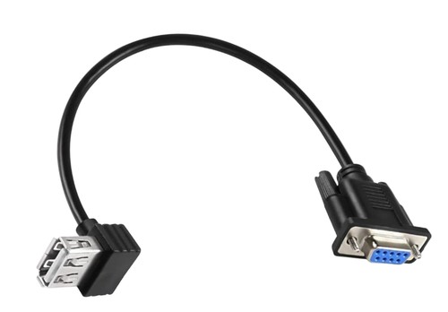 Rs232 db9 female - usb, 2.0
