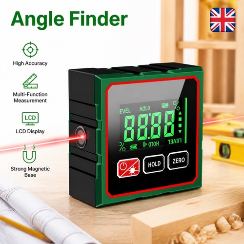 Magnetic digital angle finder - digital,
