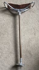 Gamebird Shooting Stick, Leather Seat, Made In England - Very Good Condition