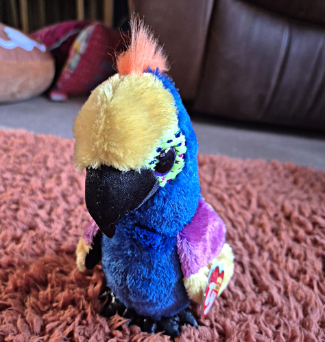 Beanie birds parrot plush - ty,