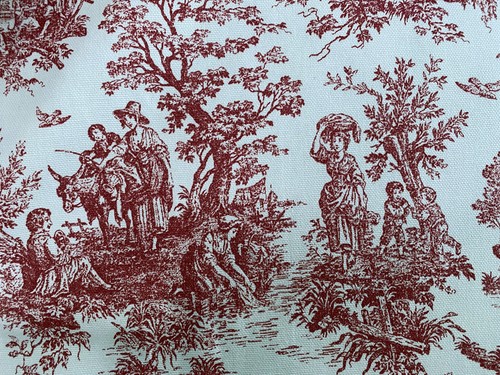 Toile fabric the yard - fabric, by