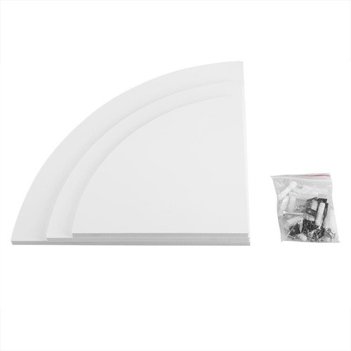 3pcs floating corner - 3pcs, shelves