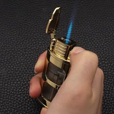 GOLD METAL WINDPROOF CIGAR