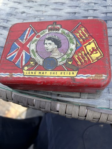 Vintage oxo tin 1953 - vintage,