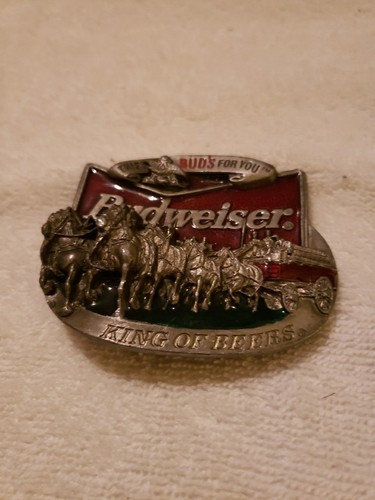 Vintage budweiser buckle - vintage,