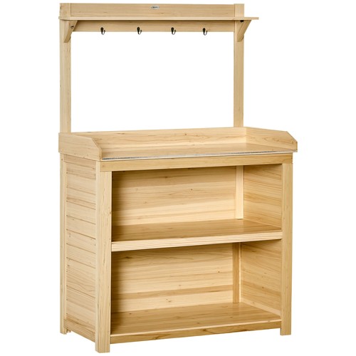 Outsunny potting bench table - outsunny,