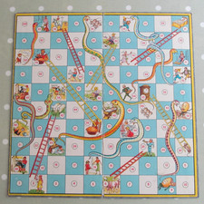 VINTAGE SNAKES AND LADDERS