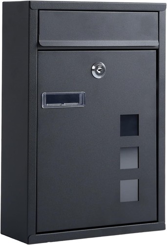Large mailbox steel - large,