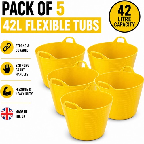 Yellow 42l litre - yellow, large