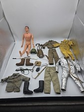 Vintage Palitoy Action Man Figure With Accessories