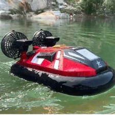 2.4G Remote Control Amphibious Hovercraft 4-Way RC Speedboat Toy For Land &Water
