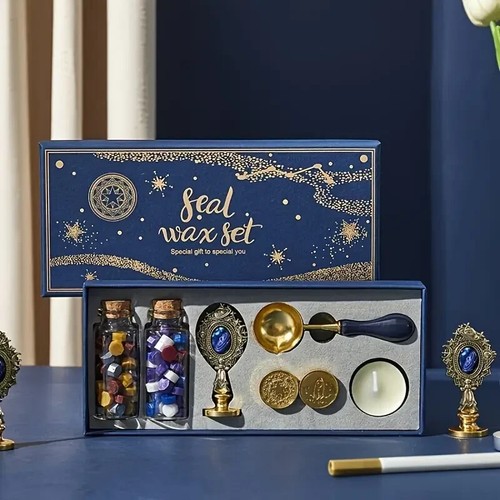 Craft gift set wax seal - seal, stamp