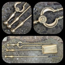 Antique 3 Solid Brass