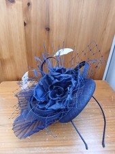 Jacques Vert Navy Fascinator