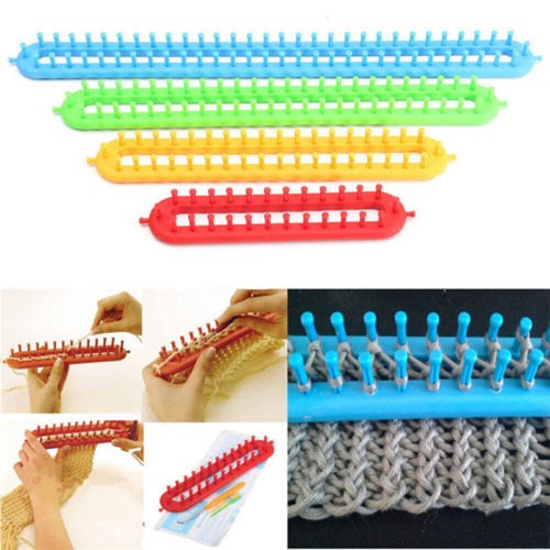 Long scarf knitting loom set - loom,