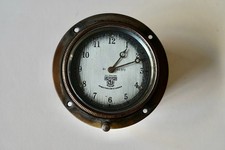 Smiths Vintage Dashboard Mounted Bezel Wound Car Clock In Working Order