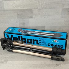 Velbon CX-660 Tripod for Camera Camcorder Spotting Scope + Original Box
