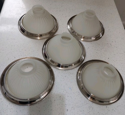 Vintage white frosted - white, thick