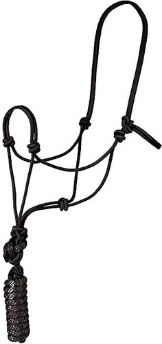 Rope halter headcollar - halter/headcollar, natural