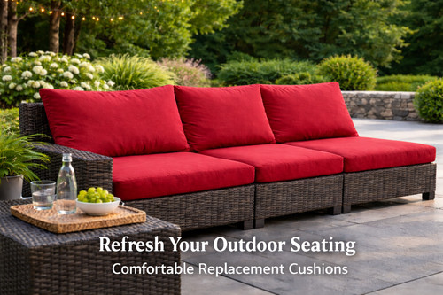 Replacement rattan cushions - replacement,