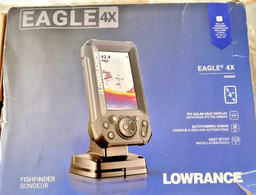 Lowrance eagle sonar with - lowrance,