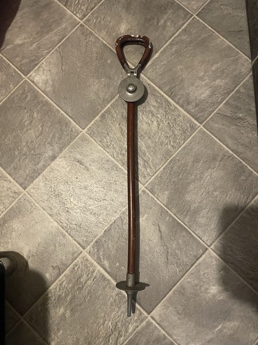 Vintage shooting stick seat - seat, wm