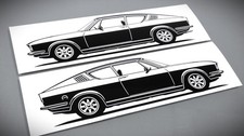 Audi 100 Coupe S sticker
