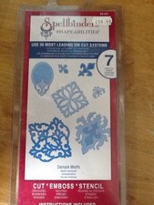 Spellbinders Shapeabilities - Damask Motifs - 7 Die Set S5-081