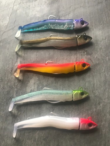 Black minnow spinning trolling - black,