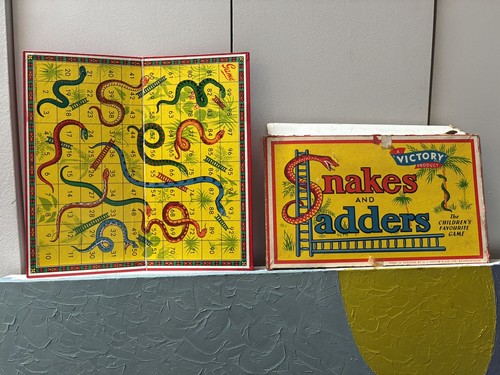 Vintage victory snakes and - vintage,