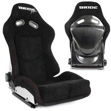 2x Universal Racing Seats BRIDE Seats Large Size+Carbon Fiber Shell+Seat Slider