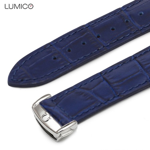 For omega genuine - leather, navy