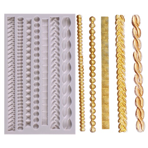 Scroll lace fondant - lace,
