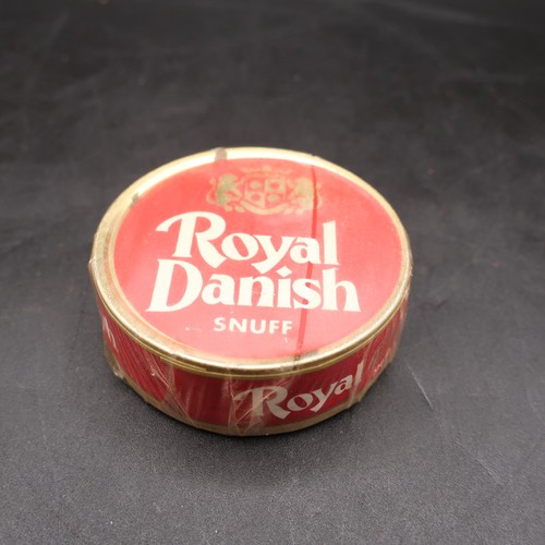 Royal danish snuff tin tobacco - danish,