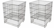 Pack of 2 Wire Dump Bin