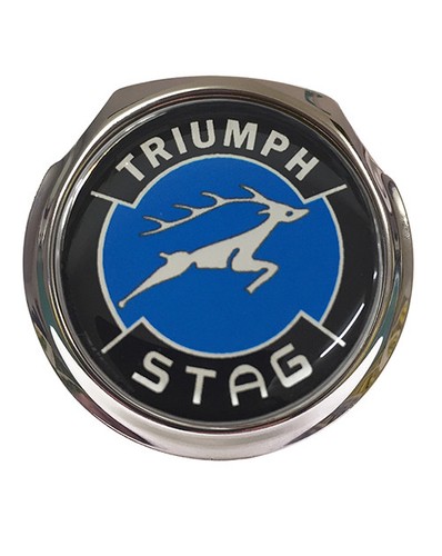 Triumph stag blue logo - triumph, car