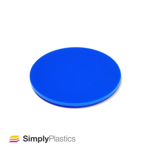 Perspex laser cut blue 751 - laser,