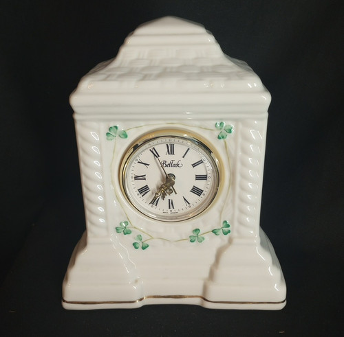 Belleek porcelain mantel - porcelain,