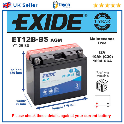 Agm motorcycle battery bike - battery,