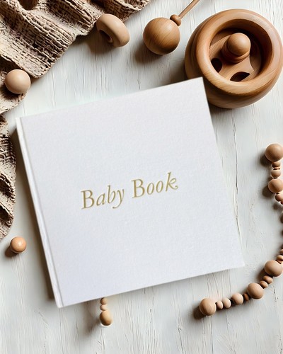 Luxury baby memory book - luxury,