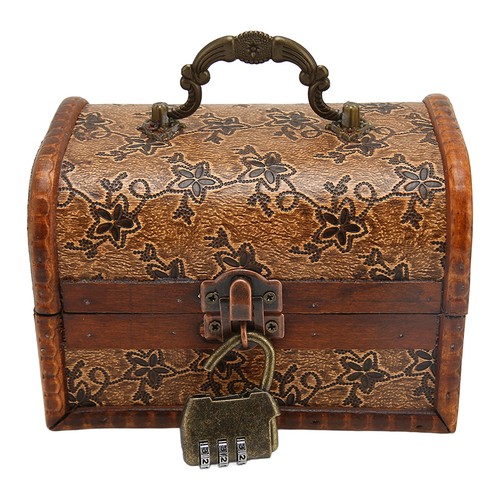 Vintage wooden storage box - storage,