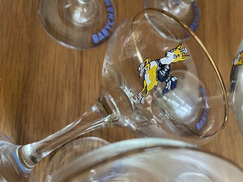 Vintage babycham glass set - vintage, of